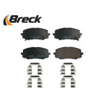 BRECK Bremsbelagsatz, Scheibenbremse